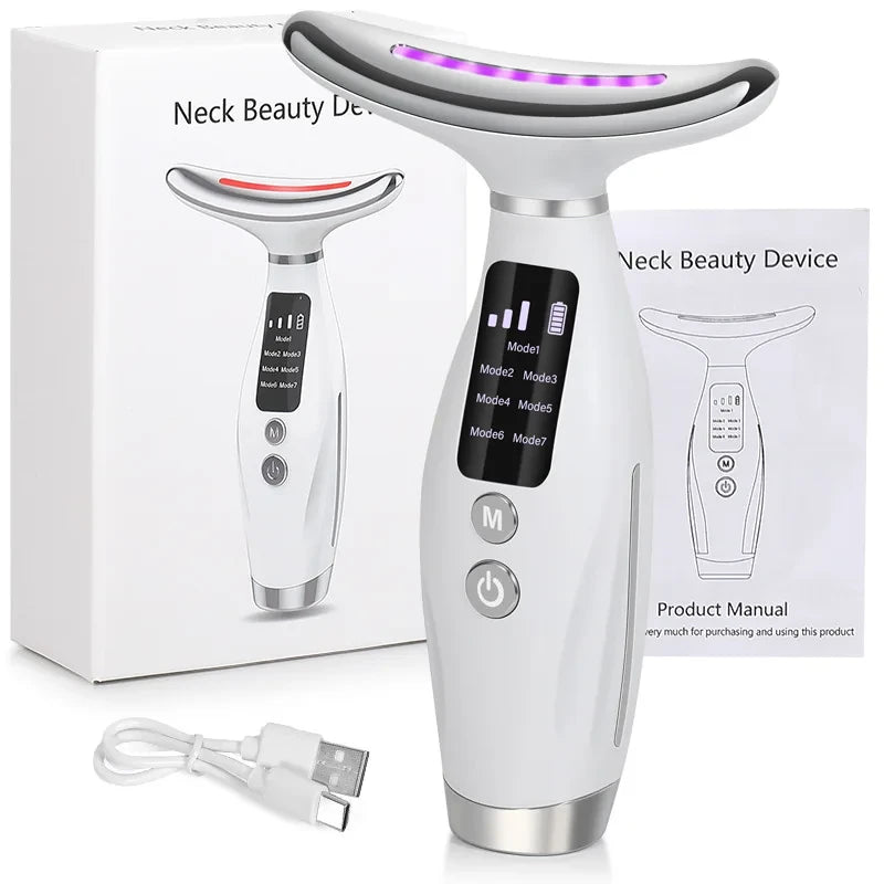 7-Color EMS Facial Massager