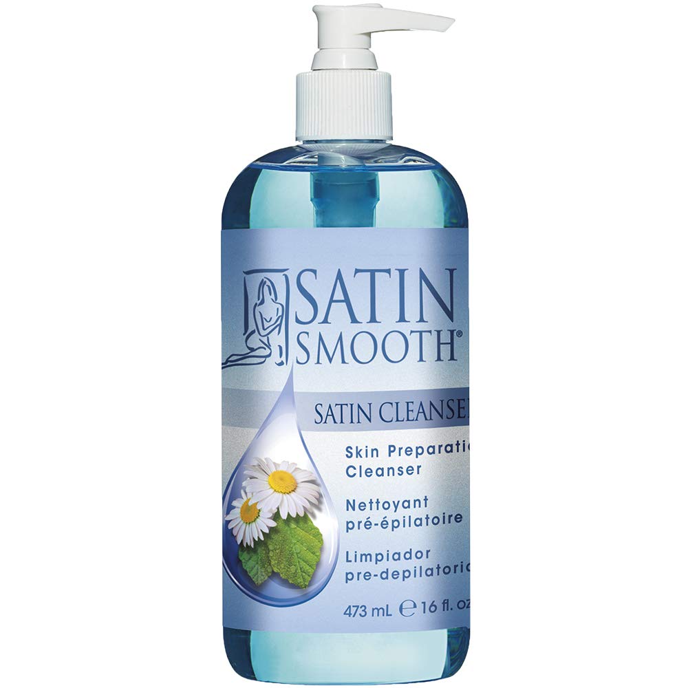 Pre-Wax Cleanser - Antiseptic Formula for Effective Skin Preparation, Deep Cleansing, and Irritation-Free Waxing, 16 Oz