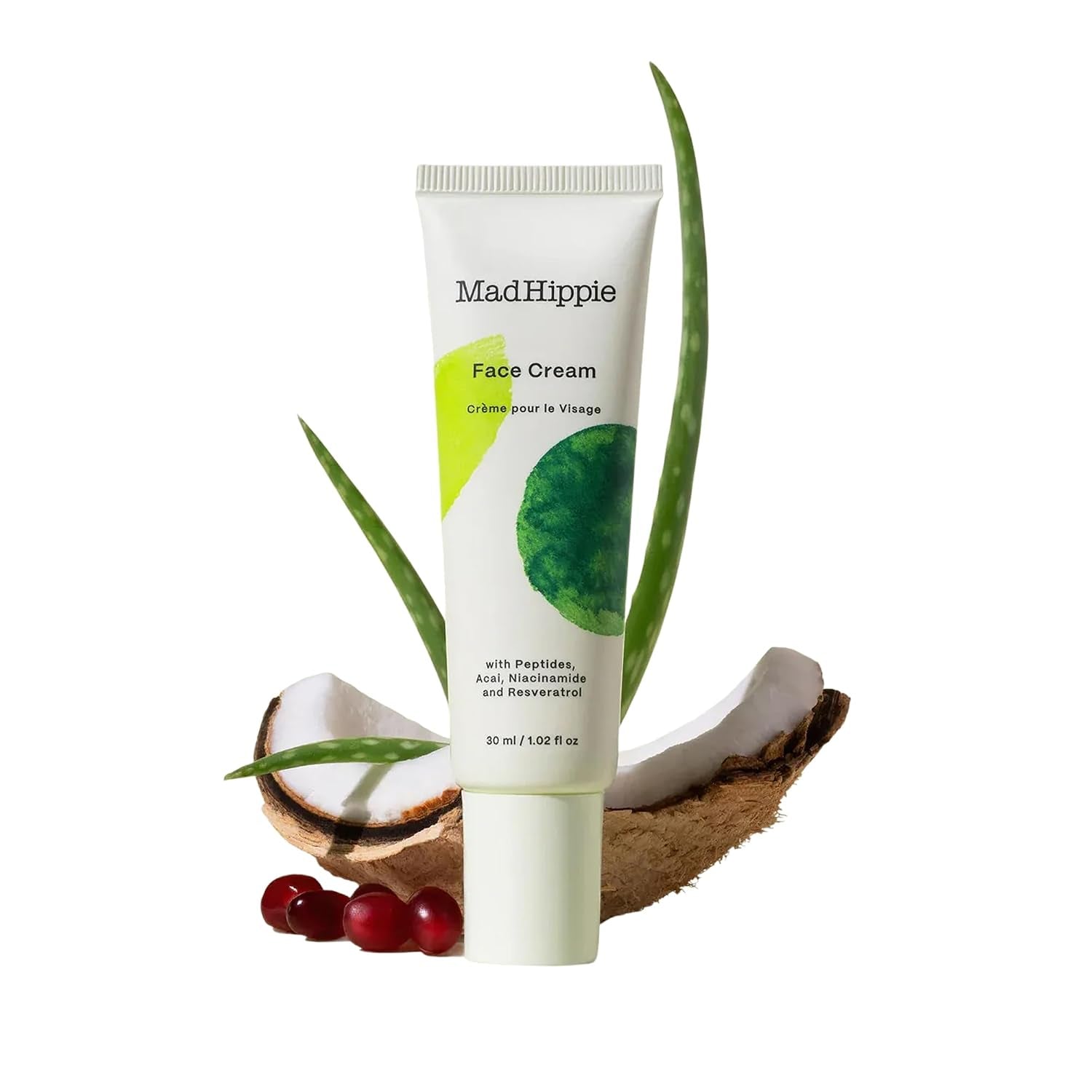 Face Cream – Age-Defying Face Moisturizer & Skin Tightening Cream with Niacinamide, Advanced Peptides & Argan Oil 1.02 Oz